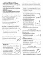 free sewing tutorial: crescent moon & star