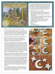free sewing tutorial: crescent moon & star