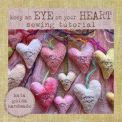 sewing tutorial: keep an EYE on your HEART