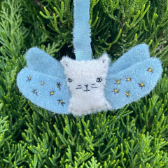 angel kitty ornament