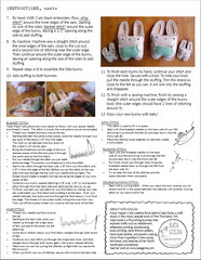 free sewing tutorial: bunny & baby