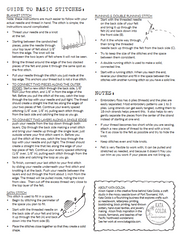 free sewing tutorial: big creepy spider