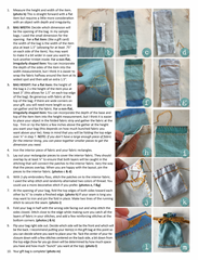 free sewing tutorial: a gift bag to keep