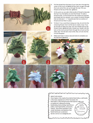 free sewing tutorial: tiny tabletop tree