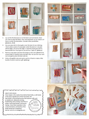 free sewing tutorial: stitched cards