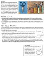 free sewing tutorial: snug scissor slips