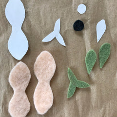 free sewing tutorial: flower stem