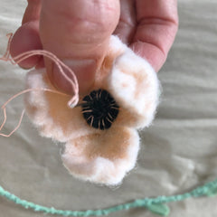 free sewing tutorial: flower stem