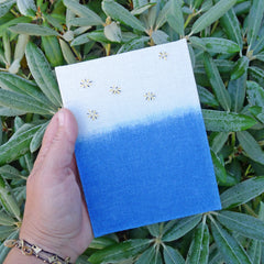 handbound journal: indigo dip collection - constellation
