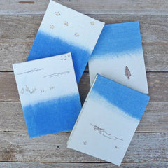handbound journal: indigo dip collection - constellation