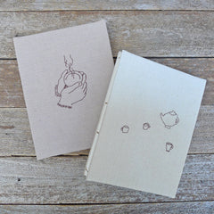 handbound journal: home collection - tea set