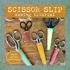free sewing tutorial: snug scissor slips