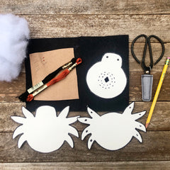 free sewing tutorial: big creepy spider