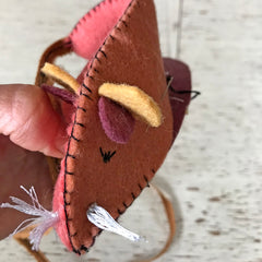 free sewing tutorial: rat for a cat