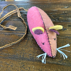 free sewing tutorial: rat for a cat