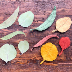 free sewing tutorial: fallen leaves