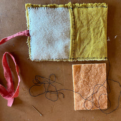 sewing tutorial: needle book with pocket