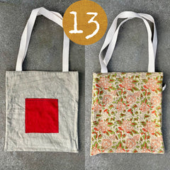 reversible plant-dyed tote bag (new batch!)
