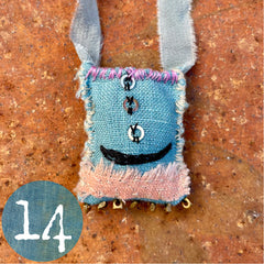 blue amulet: a lucky charm to protect & inspire