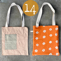 reversible plant-dyed tote bag (new batch!)