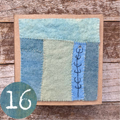 indigo plant-dyed treasure box for the stitcher