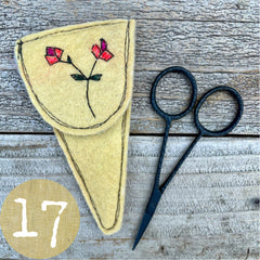 plant-dyed botanical scissor slips: yellows & greens