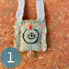 blue amulet: a lucky charm to protect & inspire