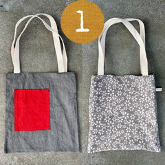 reversible plant-dyed tote bag (new batch!)