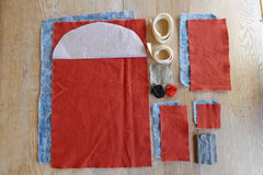 sewing tutorial: letter writing pocket