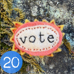 vote button - new batch (fundraiser!)