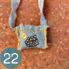 blue amulet: a lucky charm to protect & inspire