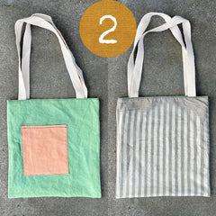 reversible plant-dyed tote bag (new batch!)