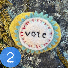 vote button - new batch (fundraiser!)
