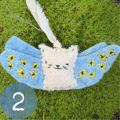 angel kitty ornament (new batch!)