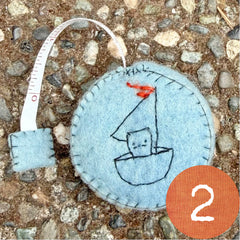 plant-dyed cat tape measures