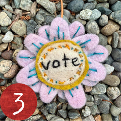vote button (fundraiser!)