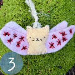 angel kitty ornament (new batch!)