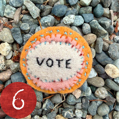 vote button (fundraiser!)