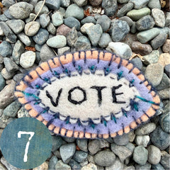 vote button (fundraiser!)