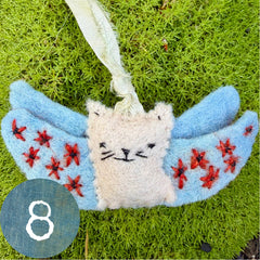 angel kitty ornament (new batch!)