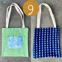 reversible plant-dyed tote bag (new batch!)