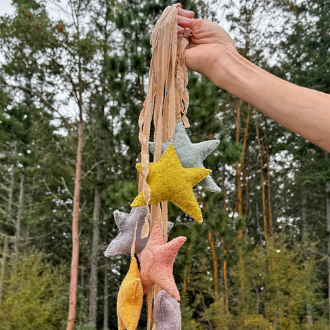 sparkle star ornament