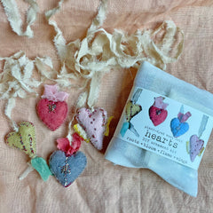 DIY hearts kit: roots, bloom, flame & wings