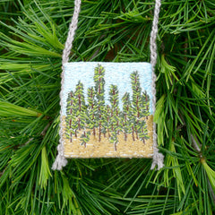 DIY stitch the scene: forest