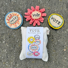DIY vote button kit (fundraiser!)