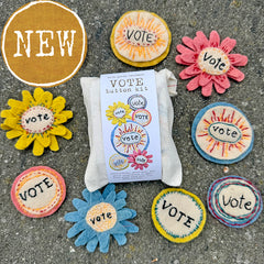 DIY vote button kit (fundraiser!)
