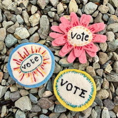 DIY vote button kit (fundraiser!)