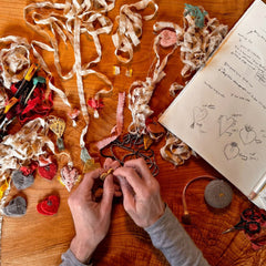 DIY hearts kit: roots, bloom, flame & wings