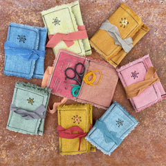 sewing tutorial: needle book with pocket