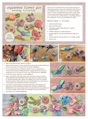 sewing tutorial: unplanned flower pin